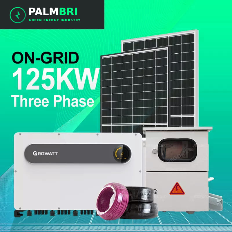 On-Grid Solar System 125kW