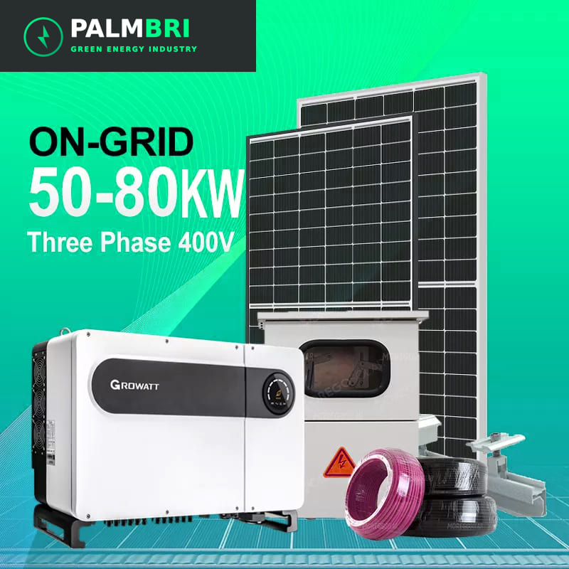 On-Grid Solar System 50-80kW